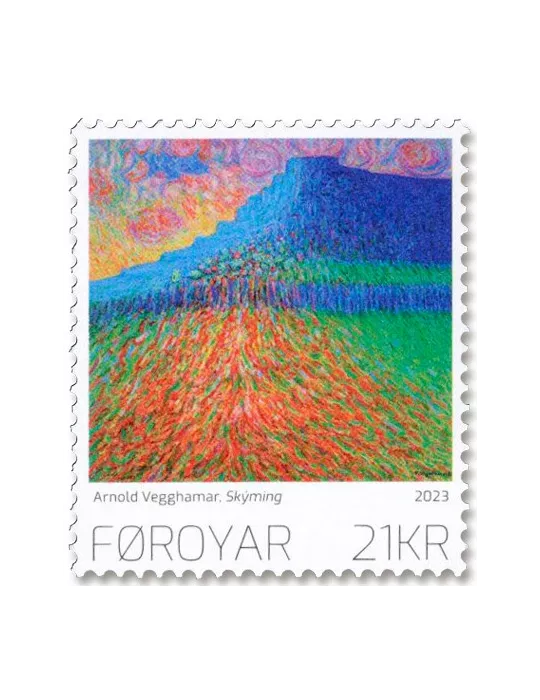 n° 1059/1060 - Timbre ILE FEROE Poste