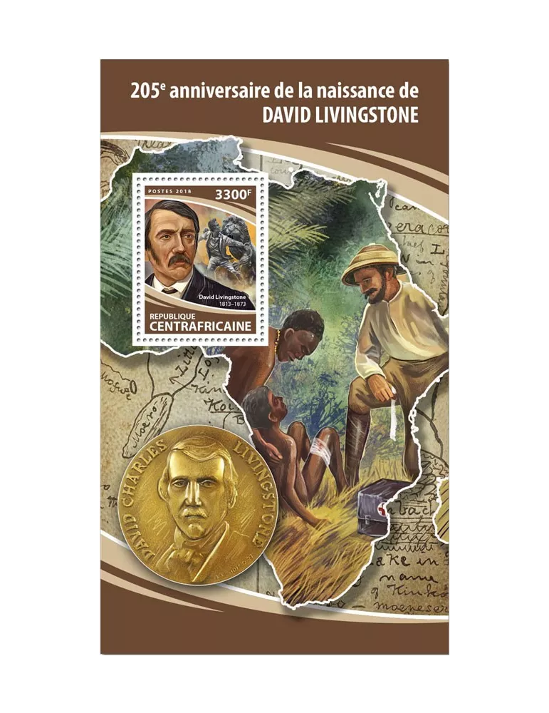 n° 1235 - Timbre CENTRAFRIQUE Blocs et feuillets