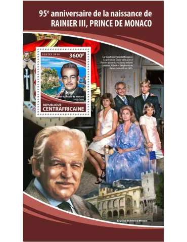 n° 1238 - Timbre CENTRAFRIQUE Blocs et feuillets