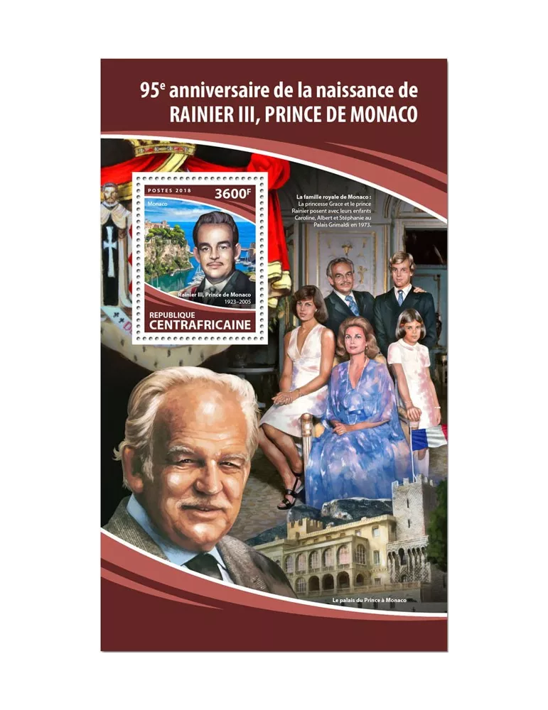 n° 1238 - Timbre CENTRAFRIQUE Blocs et feuillets