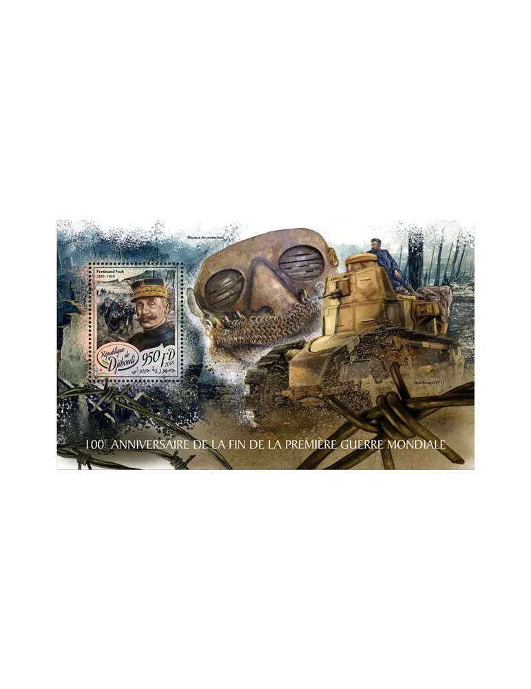 n° 283 - Timbre DJIBOUTI Blocs et feuillets