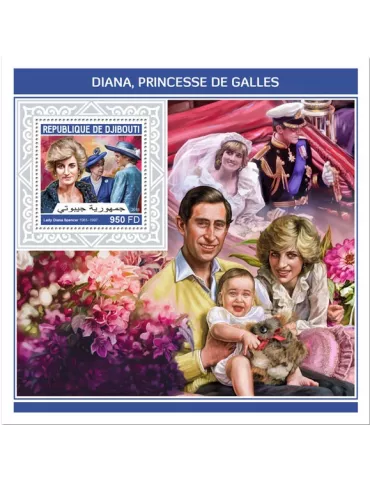 n° 302 - Timbre DJIBOUTI Blocs et feuillets