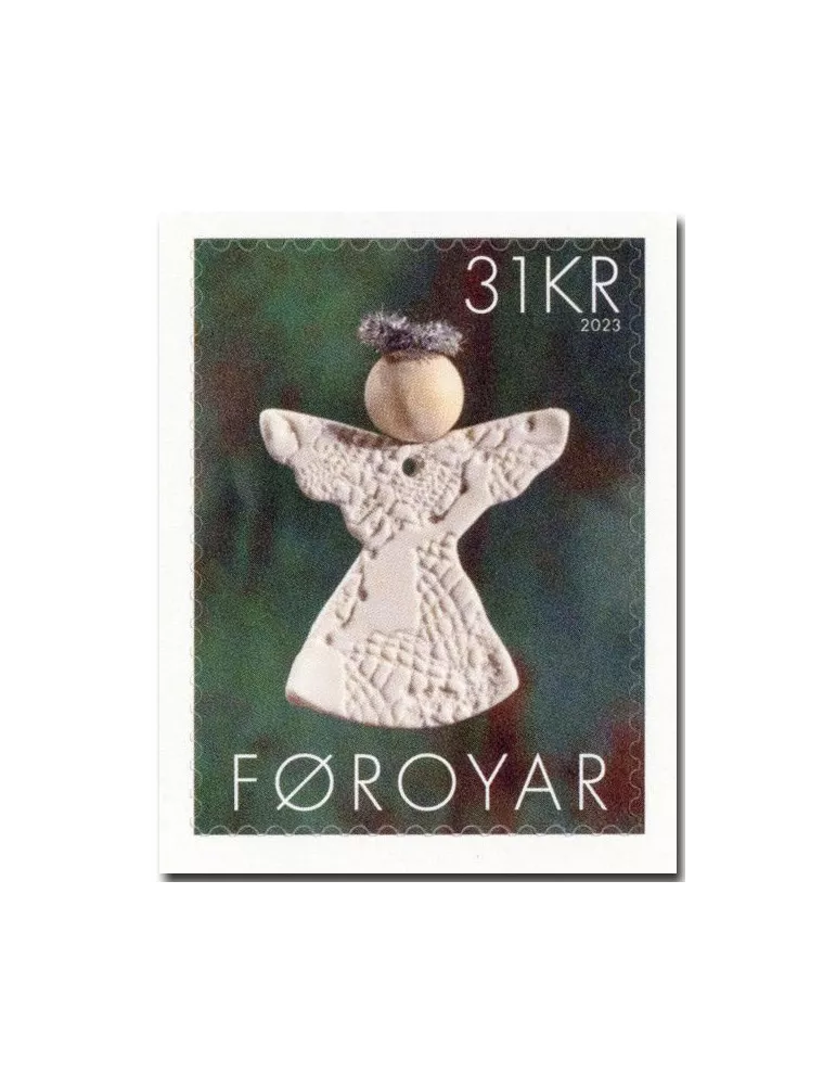 n° 1071/1072 - Timbre ILE FEROE Poste