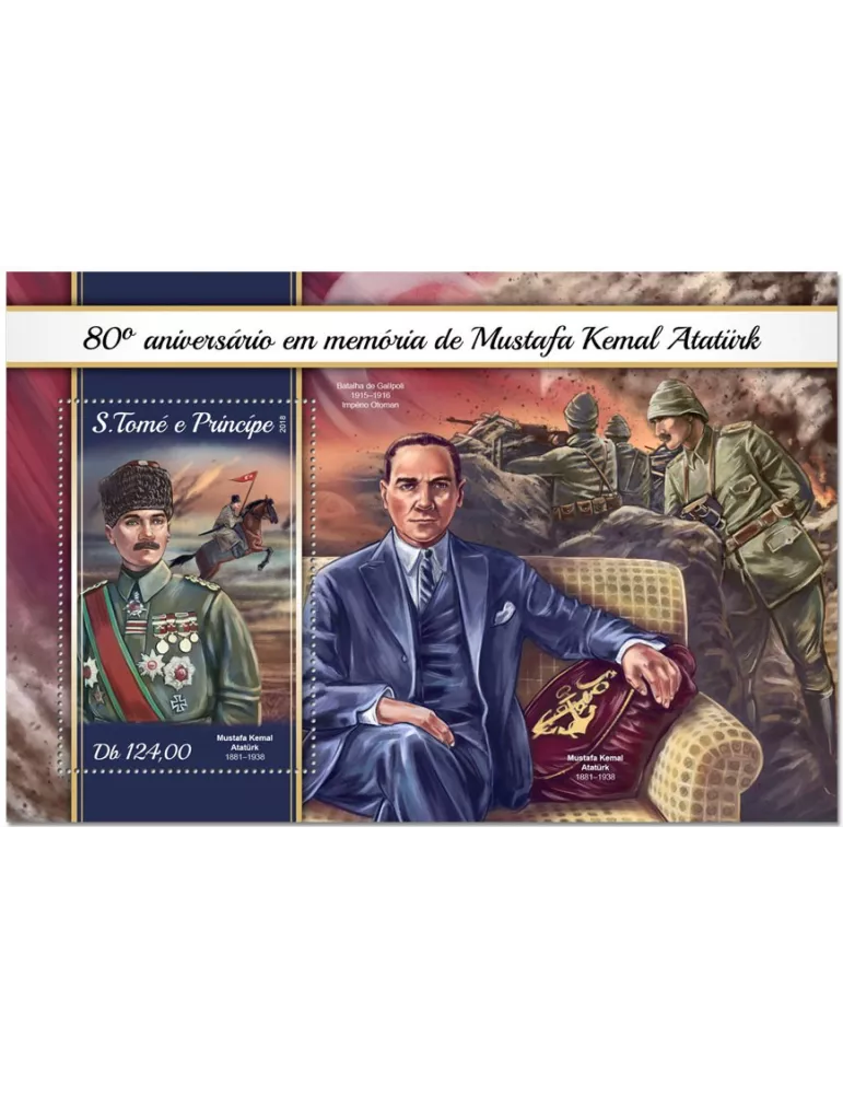 n° 1117 - Timbre SAINT-THOMAS ET PRINCE Blocs et feuillets