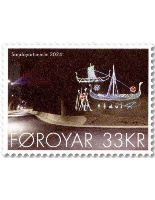 n° 1077/1078 - Timbre ILE FEROE Poste