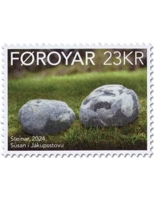 n° 1087/1088 - Timbre ILE FEROE Poste