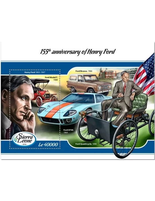 n° 1355 - Timbre SIERRA LEONE Blocs et feuillets