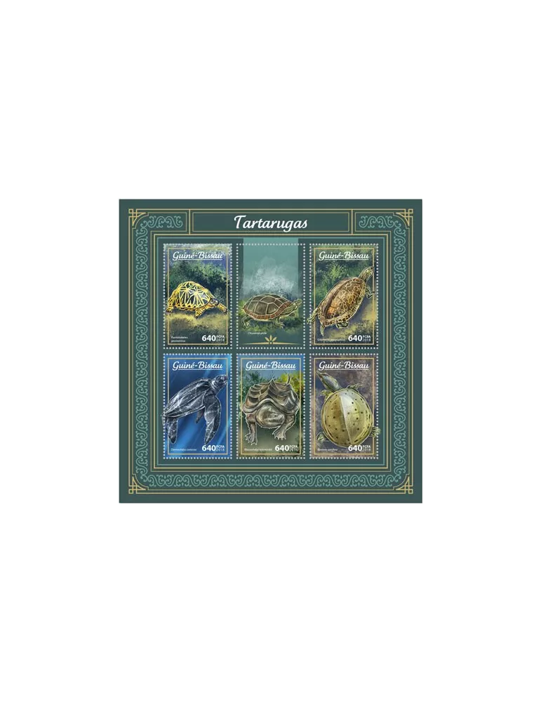 n° 7347/7351 - Timbre GUINÉE-BISSAU Poste