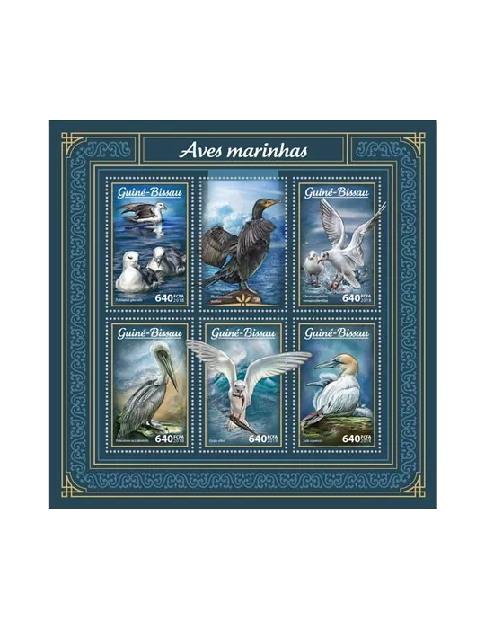 n° 7352/7356 - Timbre GUINÉE-BISSAU Poste