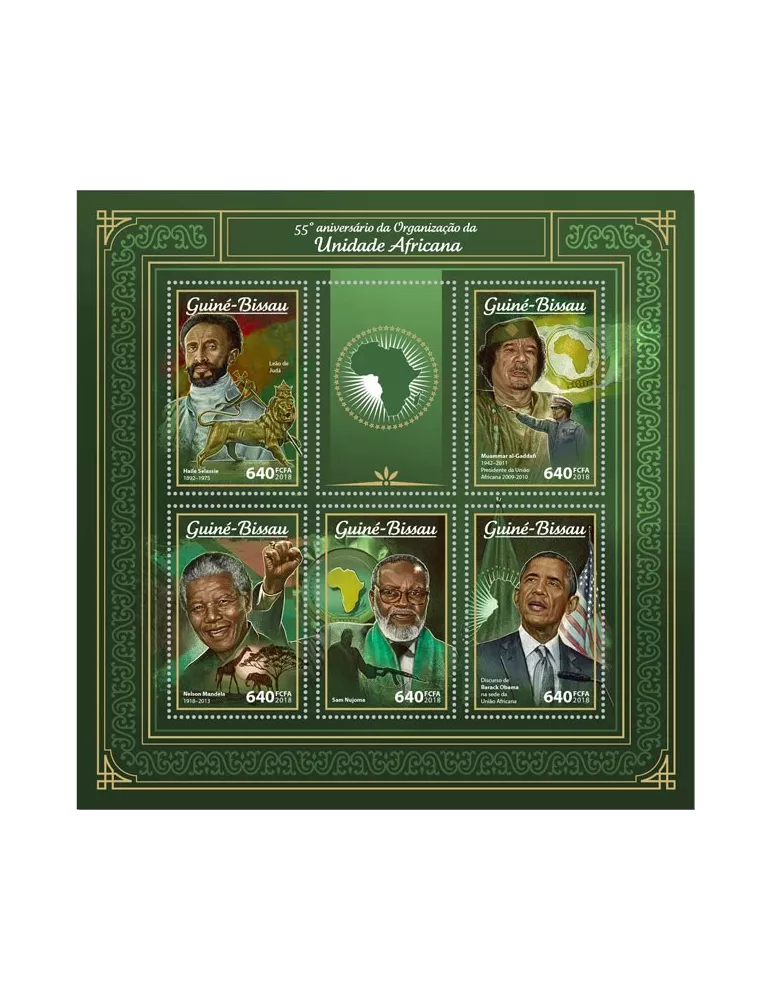 n° 7367/7371 - Timbre GUINÉE-BISSAU Poste