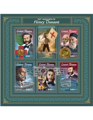 n° 7387/7391 - Timbre GUINÉE-BISSAU Poste