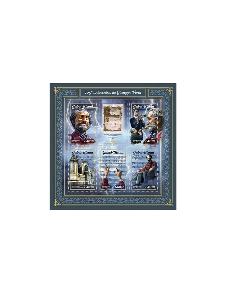 n° 7397/7401 - Timbre GUINÉE-BISSAU Poste