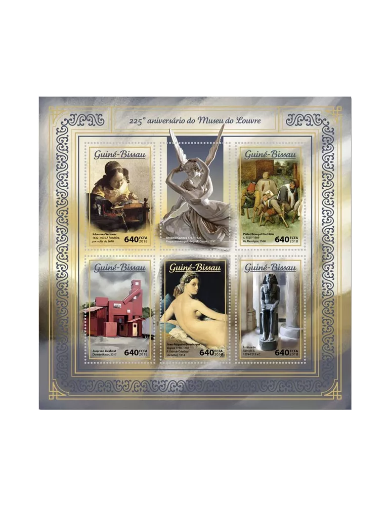 n° 7412/7416 - Timbre GUINÉE-BISSAU Poste