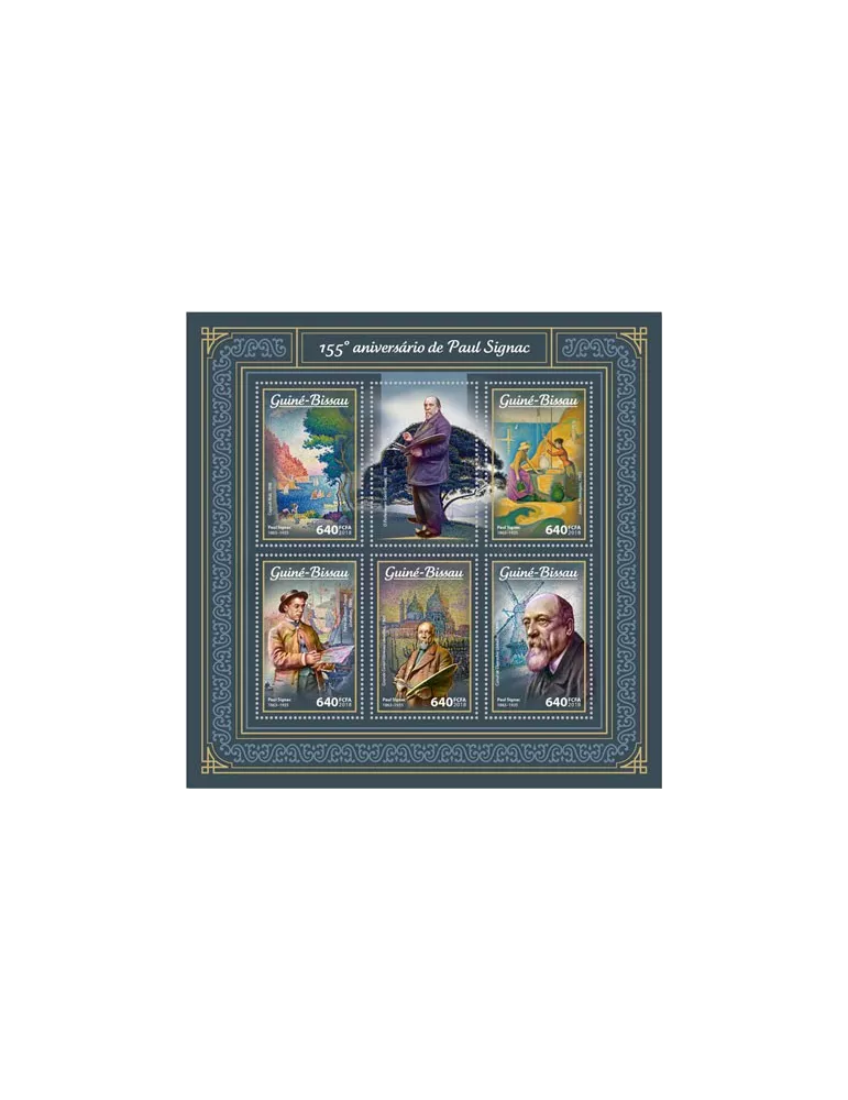 n° 7417/7421 - Timbre GUINÉE-BISSAU Poste