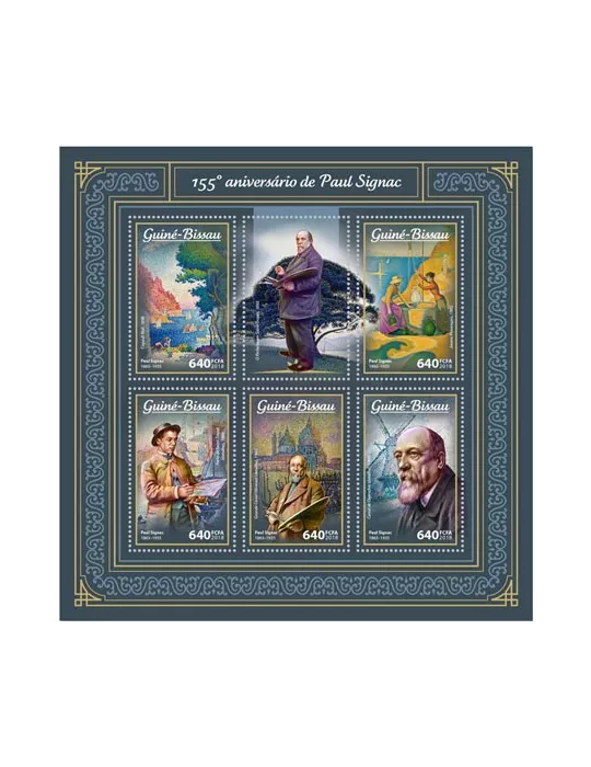 n° 7417/7421 - Timbre GUINÉE-BISSAU Poste