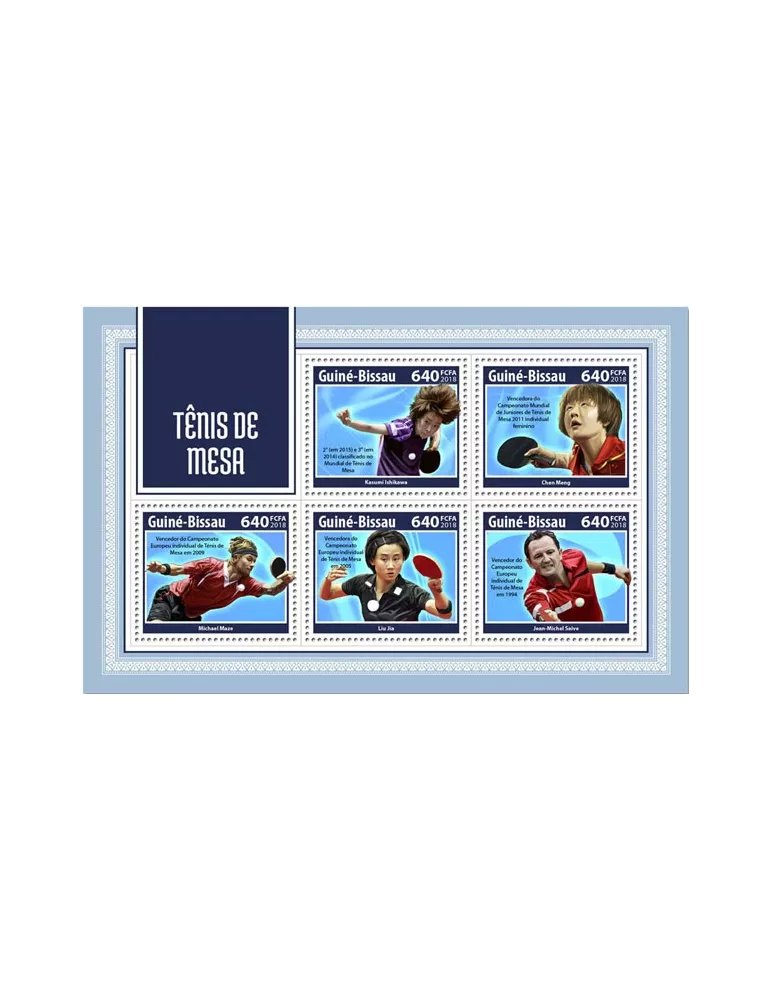 n° 7432/7436 - Timbre GUINÉE-BISSAU Poste