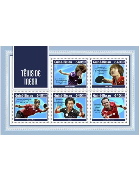 n° 7432/7436 - Timbre GUINÉE-BISSAU Poste