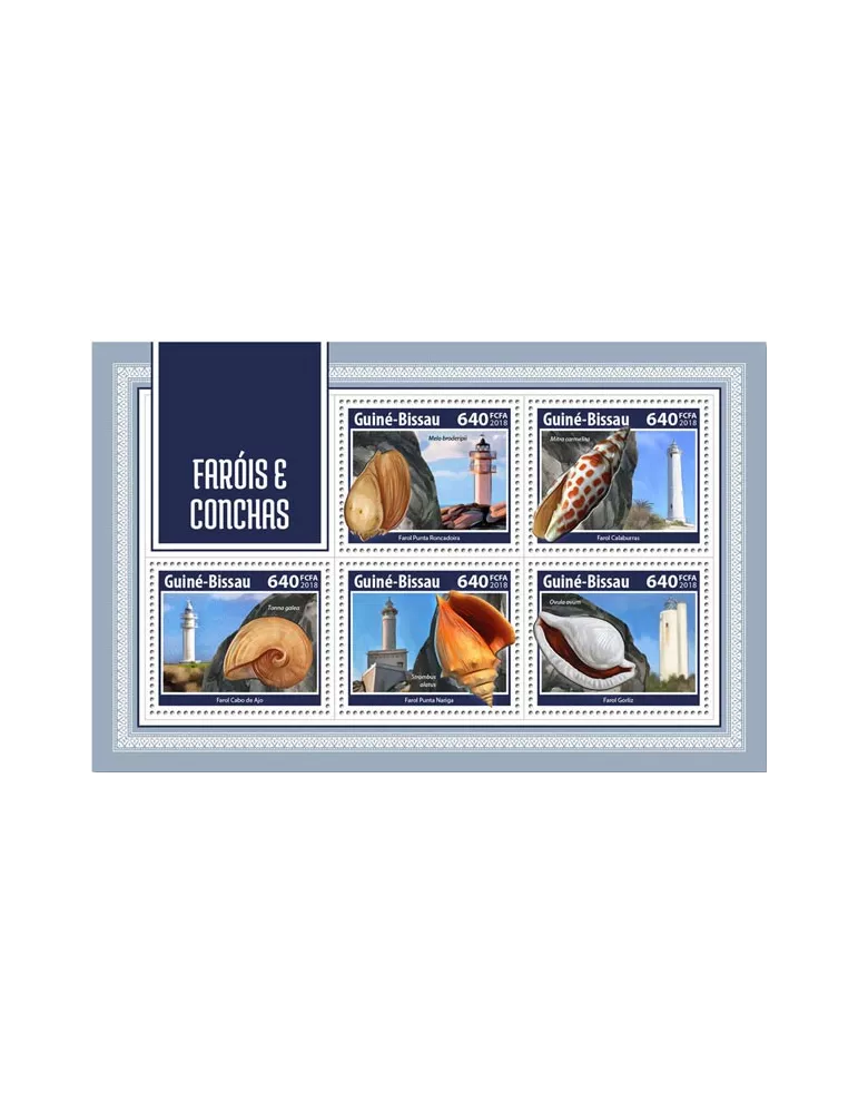 n° 7457/7461 - Timbre GUINÉE-BISSAU Poste