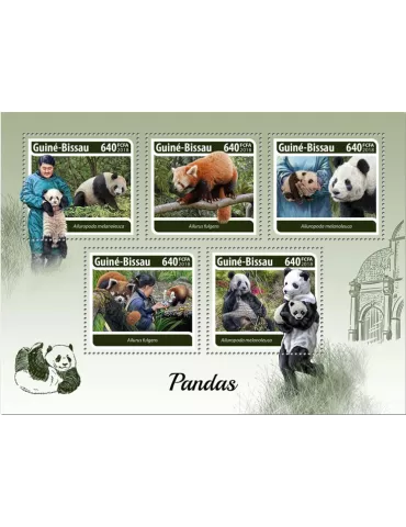 n° 7522/7526 - Timbre GUINÉE-BISSAU Poste