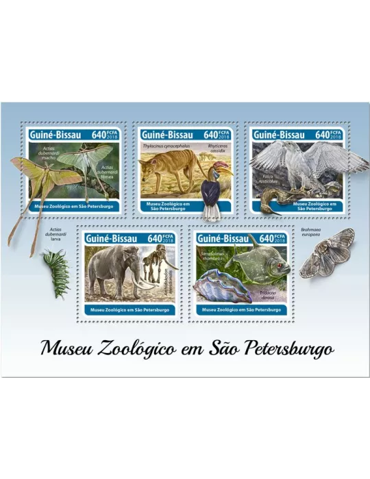 n° 7527/7531 - Timbre GUINÉE-BISSAU Poste