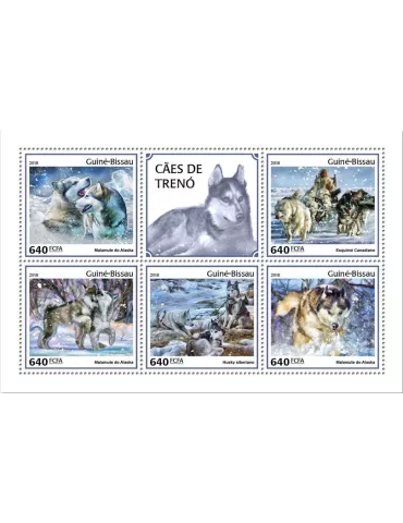 n° 7552/7556 - Timbre GUINÉE-BISSAU Poste