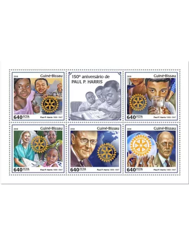 n° 7557/7561 - Timbre GUINÉE-BISSAU Poste