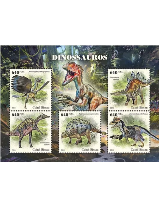 n° 7592/7596 - Timbre GUINÉE-BISSAU Poste