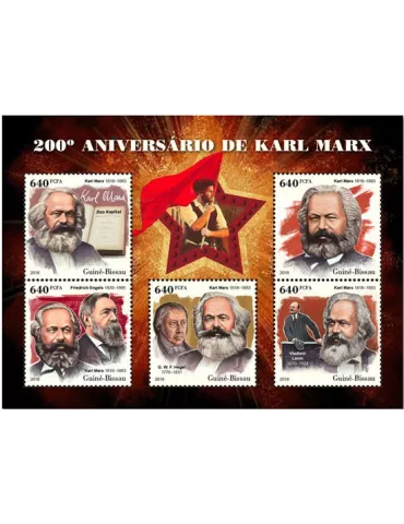 n° 7607/7611 - Timbre GUINÉE-BISSAU Poste