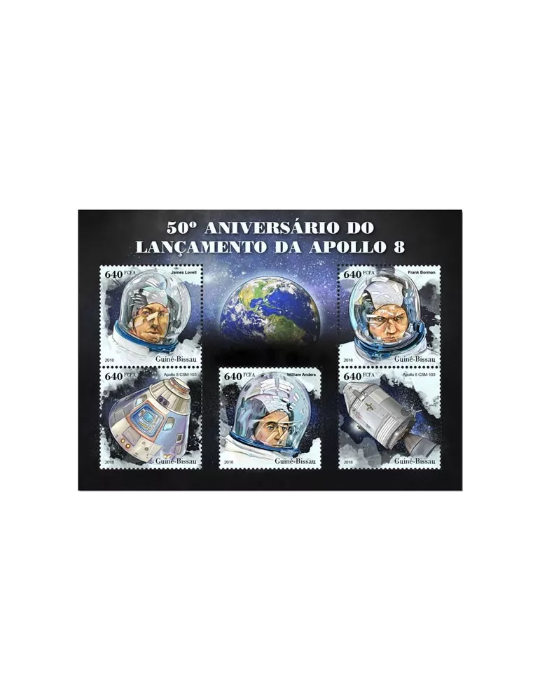 n° 7617/7621 - Timbre GUINÉE-BISSAU Poste