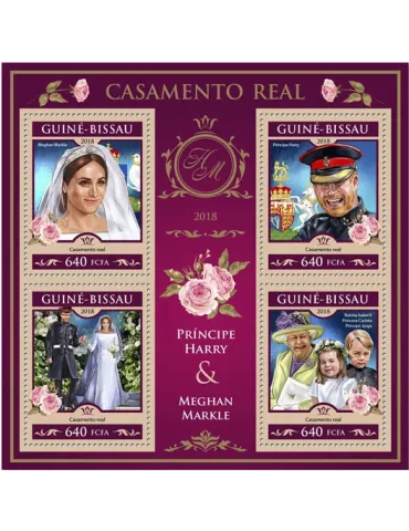 n° 7627/7631 - Timbre GUINÉE-BISSAU Poste