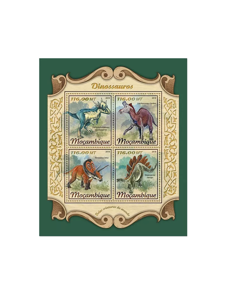 n° 7562/7565 - Timbre MOZAMBIQUE Poste