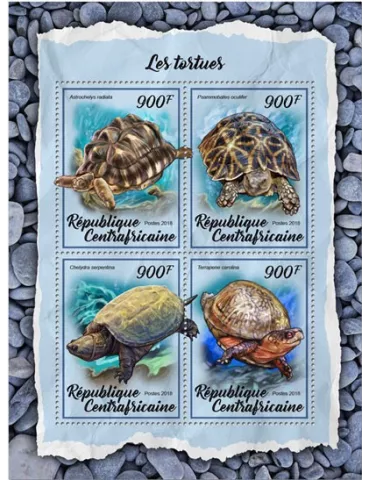 n° 5409/5412 - Timbre CENTRAFRIQUE Poste