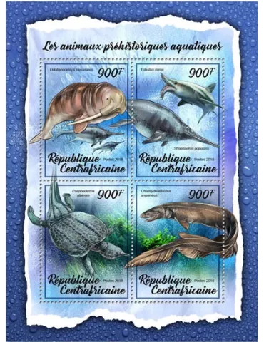 n° 5425/5428 - Timbre CENTRAFRIQUE Poste