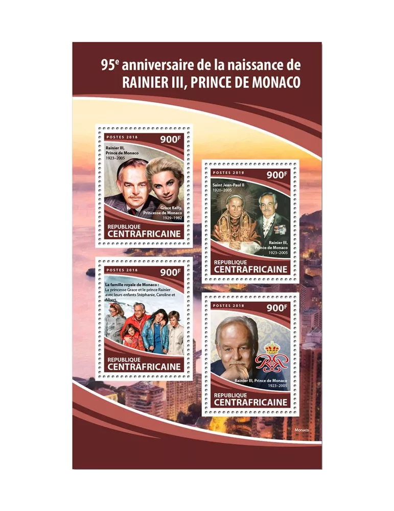 n° 5469/5472 - Timbre CENTRAFRIQUE Poste