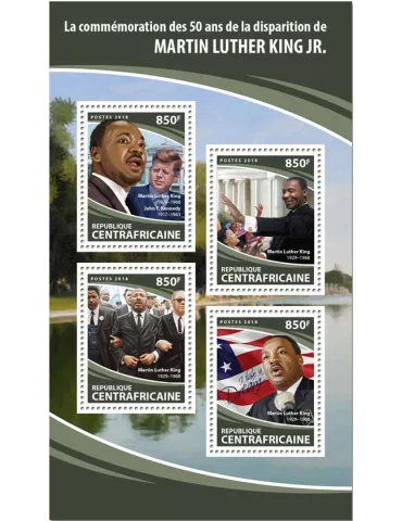 n° 5473/5476 - Timbre CENTRAFRIQUE Poste