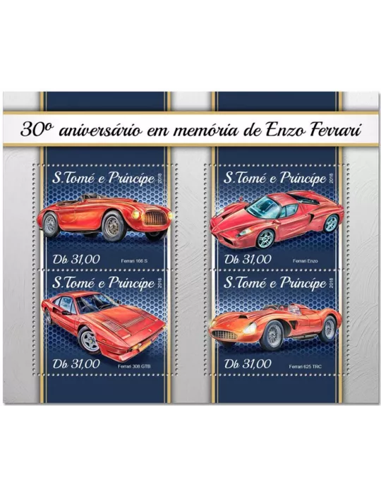 n° 6013/6016 - Timbre SAINT-THOMAS ET PRINCE Poste