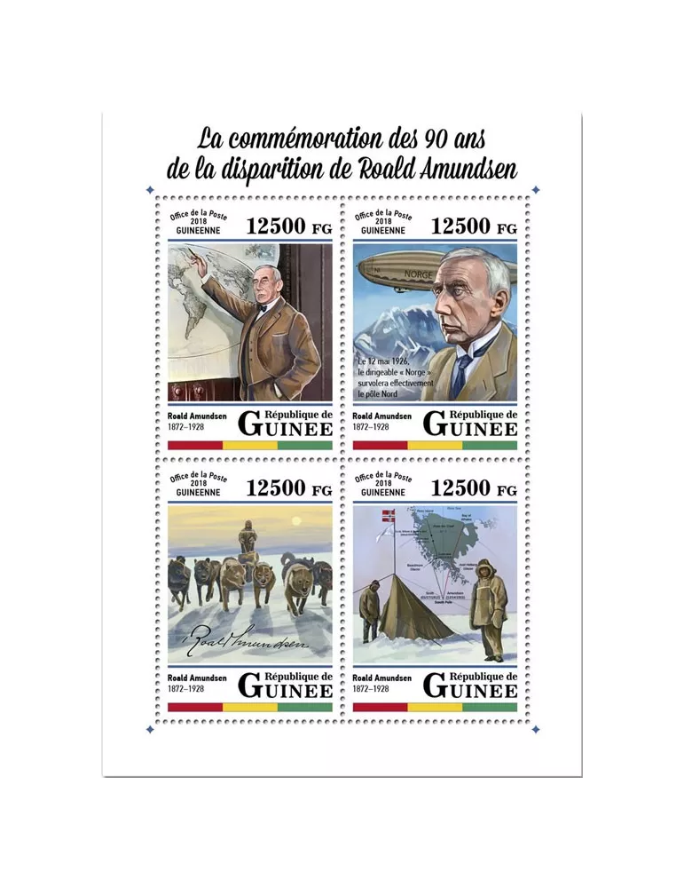 n° 9160/9163 - Timbre GUINÉE Poste