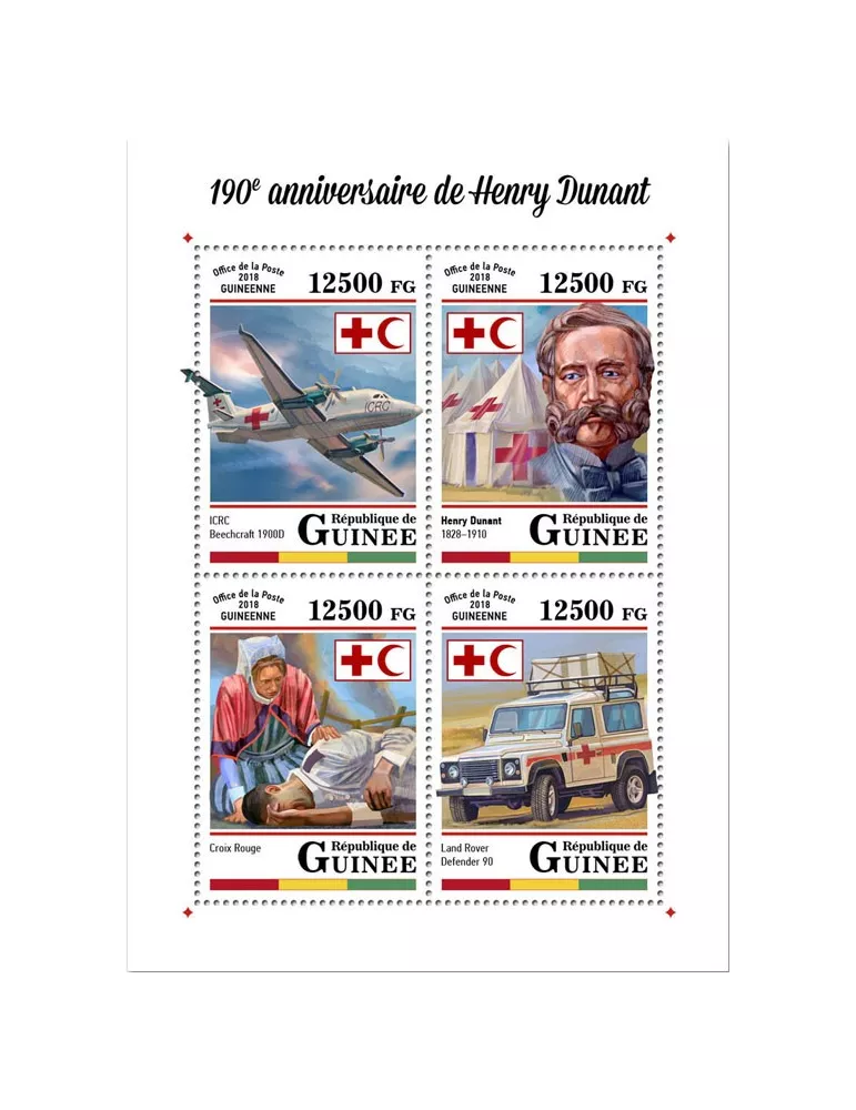 n° 9164/9167 - Timbre GUINÉE Poste