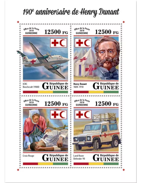 n° 9164/9167 - Timbre GUINÉE Poste