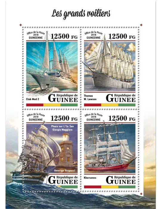 n° 9168/9171 - Timbre GUINÉE Poste