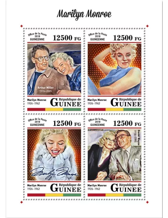 n° 9172/9175 - Timbre GUINÉE Poste