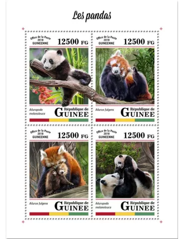 n° 9180/9183 - Timbre GUINÉE Poste