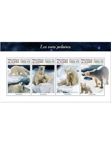 n° 9196/9199 - Timbre GUINÉE Poste