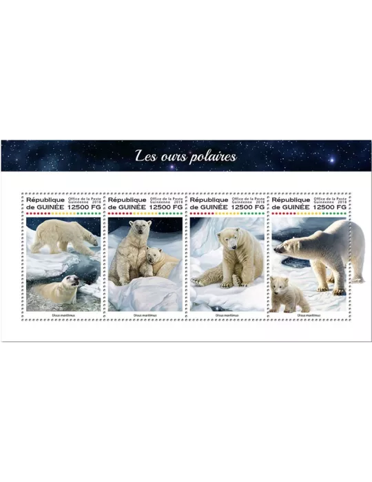 n° 9196/9199 - Timbre GUINÉE Poste