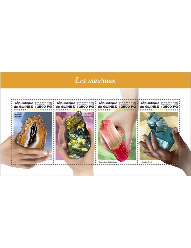 n° 9212/9215 - Timbre GUINÉE Poste