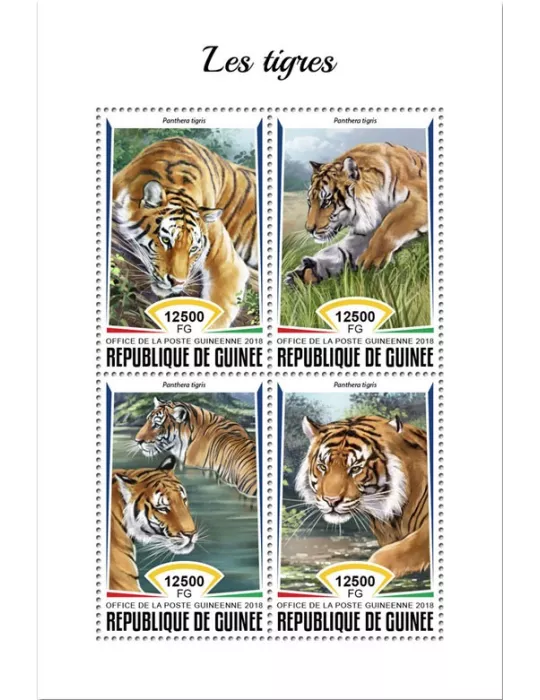 n° 9384/9387 - Timbre GUINÉE Poste