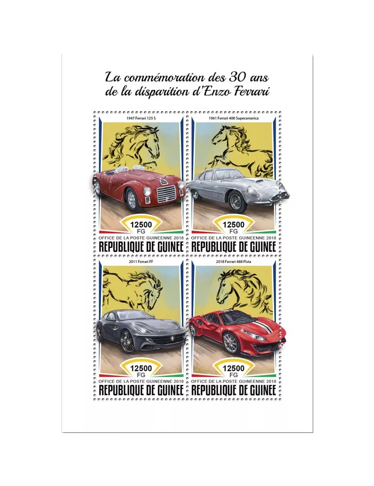 n° 9388/9391 - Timbre GUINÉE Poste