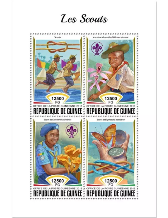 n° 9392/9395 - Timbre GUINÉE Poste