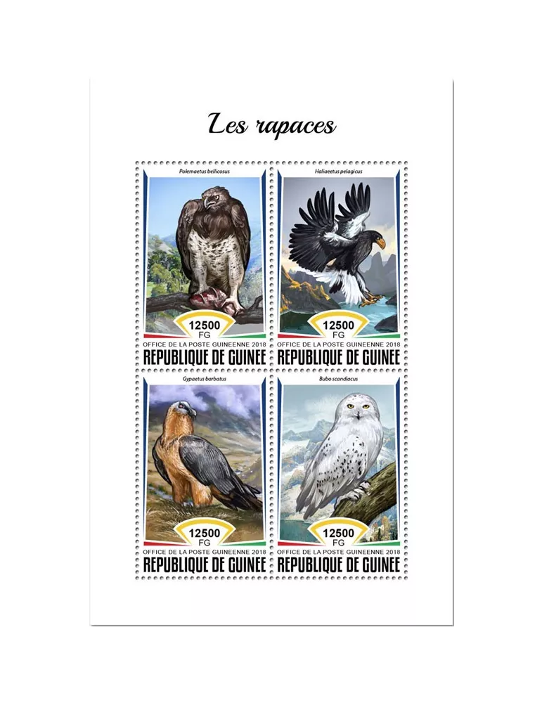 n° 9396/9399 - Timbre GUINÉE Poste