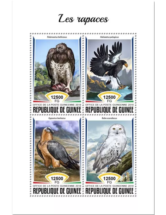 n° 9396/9399 - Timbre GUINÉE Poste